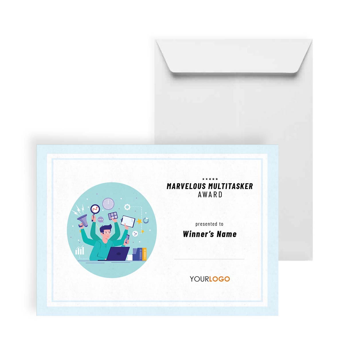 Marvelous Multitasker Award โ Engrave - Awards and More