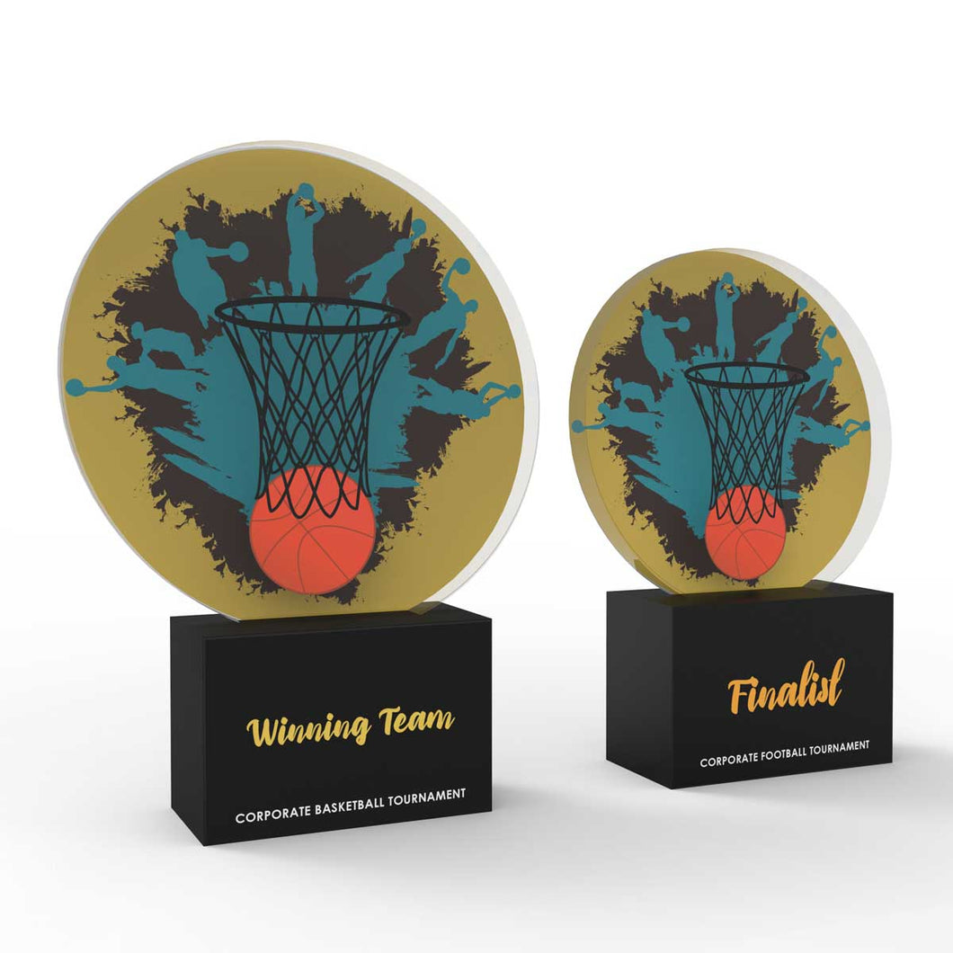 Basketball - Corporate Tournament Trophies