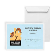 Load image into Gallery viewer, Brown Thumb Award
