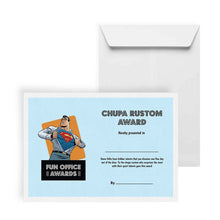Load image into Gallery viewer, Chupa Rustom Award
