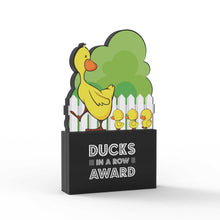 Load image into Gallery viewer, Ducks in a Row Award
