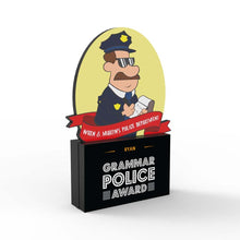 Load image into Gallery viewer, Grammar Police Award
