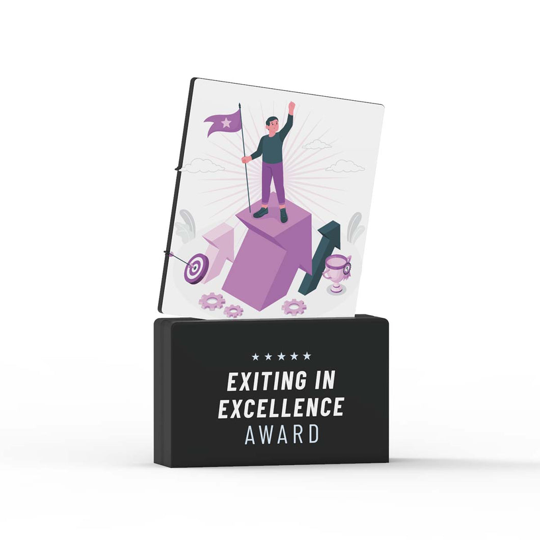Exiting in Excellence Award