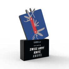 Load image into Gallery viewer, Swiss Army Knife Award
