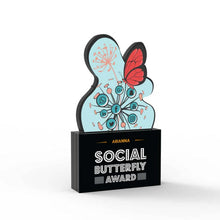 Load image into Gallery viewer, Social Butterfly Award
