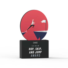 Load image into Gallery viewer, Hop, Skip, and Jump Award
