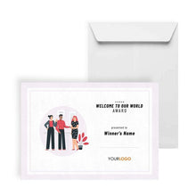 Load image into Gallery viewer, Welcome to Our World Award

