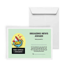 Load image into Gallery viewer, Breaking News Award
