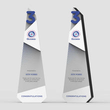 Load image into Gallery viewer, Obelisk Trophy - Work Anniversary Award

